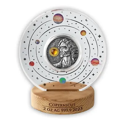 2023 Germania Mint - Copernicus - Kopernikus Malta 2 Oz Silver High-Relief BU • $329.95