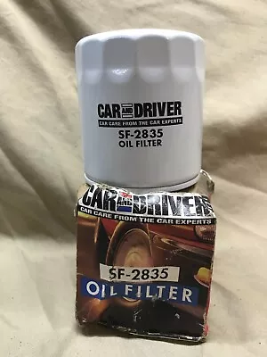 Car And Driver Vintage Oil Filter #SF-2835 • $8.25