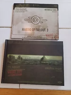 Fallout 3 - The Art Of Fallout 3 Book And The Making Of Fallout 3 Disk • $27