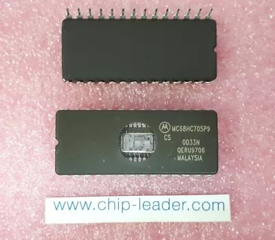 1x Motorola MC68HC705P9CS  IC Microcontroller 8-Bit UV EPROM CMOS CDIP-28 • $12.90