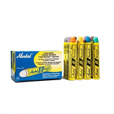 Markal B Paintstik Marker 12 Pack - Multi Surface Paint Sticks Crayon Bundle • $43.55