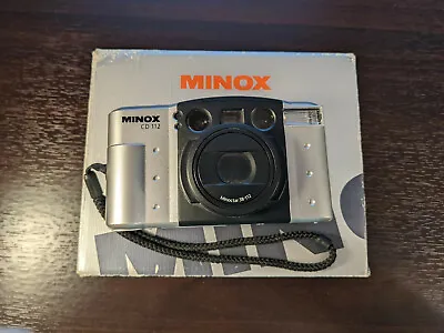 MINOX CD 112 35mm Film Point And Shoot Camera W Box Booklets Nice Rare! • $50