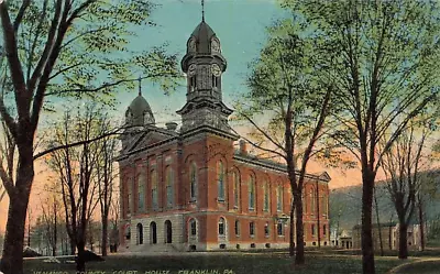 C1910 Venango County Court House  Franklin Pennsylvania P600 • $3.99