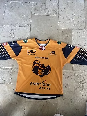 Raiders Ice Hockey Match Worn Shirt • £50