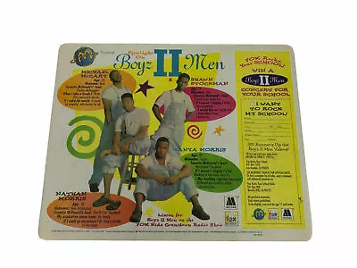 Vintage McDonald’s Tray Liner Boys Boyz II Men 1995 • $20