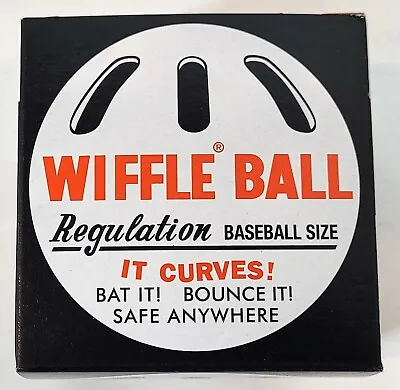 The Wiffle Ball Regulation Baseball Size Curve & Slider Training Plastic Ball • $7.97