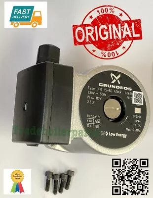 £90 • Buy Baxi Duo Tec Combi 24 28 33 40 He & He A Boiler Grundfos Pump Head For 248042