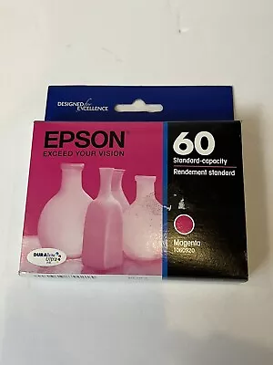 New (Expired) Epson 60 Standard Capacity Magenta Ink Cartridge For Stylus Or CX • $9.95