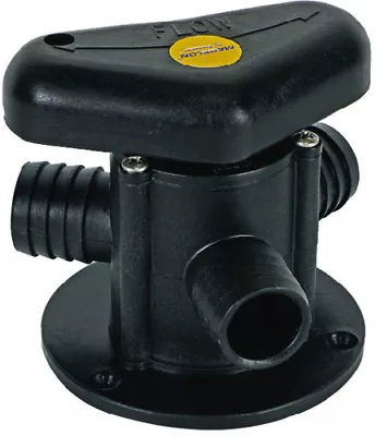 Forespar 1  Barb 3-Way MF853 Diverter Y-Valve Connector Black 902001 • $69.95