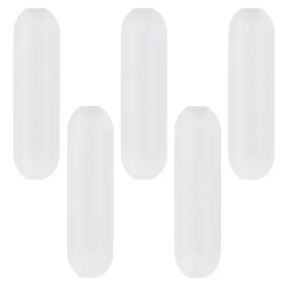 5Pieces 35Mm(1.38 Inch) PTFE Magnetic Stirrer Mixer Stir BarWhite ColorLaborat • $25.99