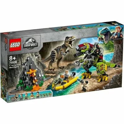 LEGO 75938 Jurassic World T. Rex Vs Dino-Mech Battle • $300