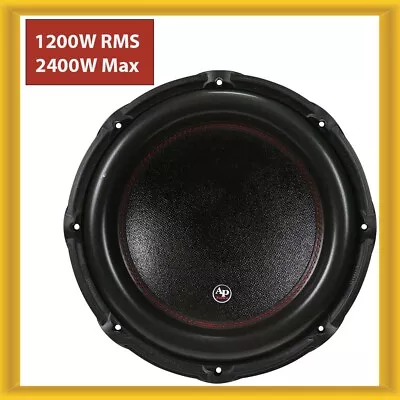 Audiopipe 15″ Woofer TXX-BDC-315D2 Dual 2 Ohm Voice Coils 1200W RMS 2400W Max • $131.99