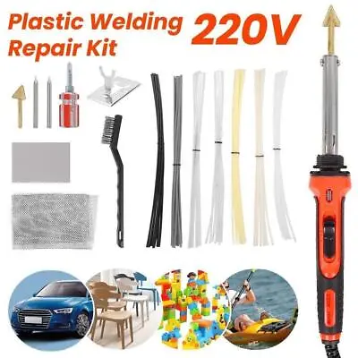 100W Plastic Welding Welder Soldering Iron Kit Car Bumper Repair Tool 56Pcs G9C4 • $30.42