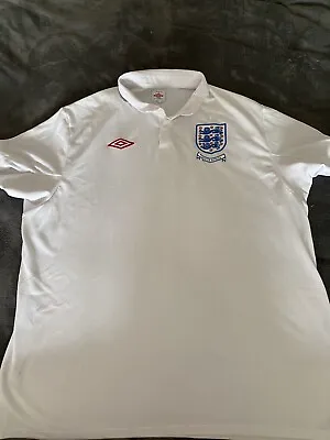 £25 • Buy South Africa England White Football Shirt 52in