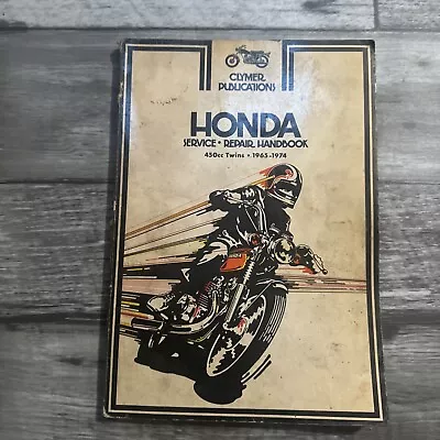 Clymer Honda Service Repair Shop Workshop Manual 1965-1974 CB450 CL450 CB CL 450 • $39.99