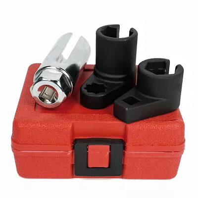 3 Pc Automotive Oxygen Sensor Socket Wrench O2 Remover Tool Set Kit • $23.99