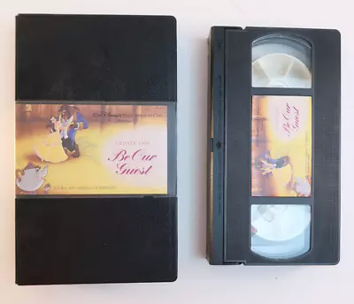 Be Our Guest 1993 Walt Disney's Magic Kingdom Club Vintage Rare VHS Tape • $49.95