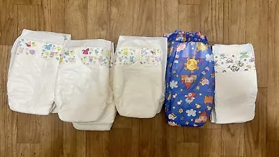 Vintage 90s Baby Diapers Lot - 10 Count • $60