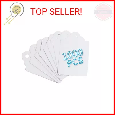 Unstrung Marking Tags 1.75 X 1.1 Inches Price Tags 1000 Pcs White Merchandise • $14.21