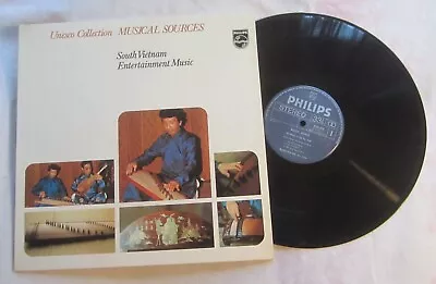 SOUTH VIETNAM ENTERTAINMENT MUSIC -- Philips LP # 6586-028 -- UNESCO Collection • $19.75