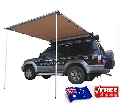 XTM Side Awning 2m X 2.5m 4WD Camping Cover Shade Top Rack Roof 4X4 SUV Car Ute • $189