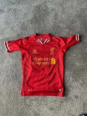 Warrior Liverpool Football Shirt Youth MB Red 2013/14 Home. Sturridge 15. GC • £9