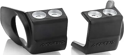 Acerbis Honda Lower Fork Shoe Protectors-CRF 250/450R/X-09-24-Black - Motocross • $26.95