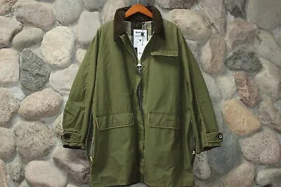 Barbour Alexa Chung Cyril Wax Jacket Coat Green KWX1132GN31 New UK 18 US Size 14 • $758.65
