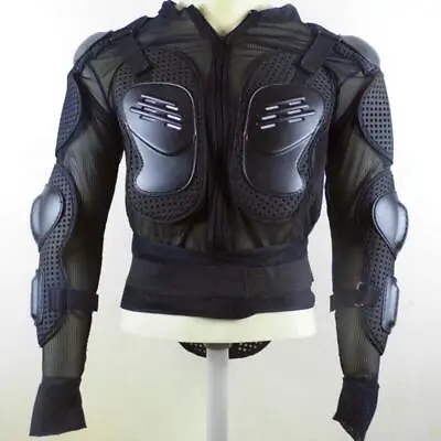 Motorcycle Full Spine Chest Armor Jacket - Protection Gear • $24.10