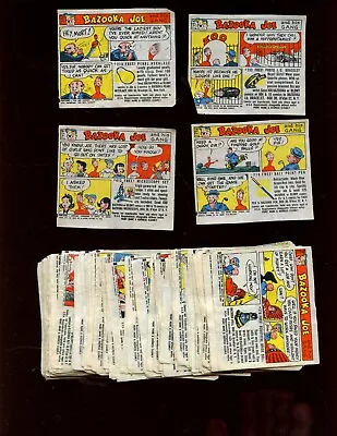 Vintage Bazooka Joe And His Gang Bubble Gum Comics Lot Of 80 • $49.75