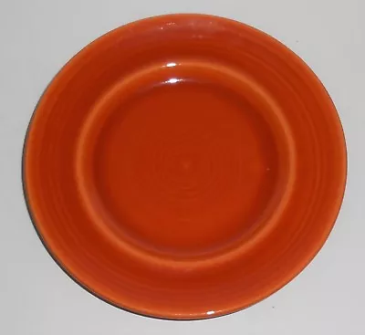 Metlox Pottery Poppy Trail Colorstax Terra Cotta Orange Bread Plate • $8.98