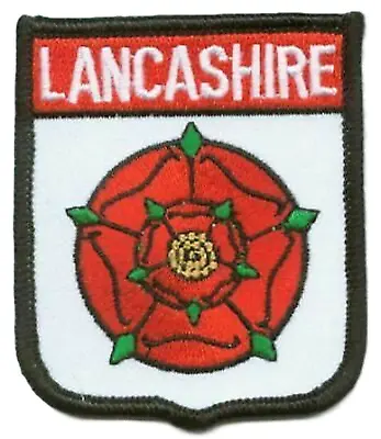 Lancashire Town Flag World Embroidered Patch Badge • £5.99
