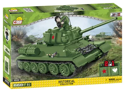 COBI 2542 - WWII - T-34/85 - New • $73.42