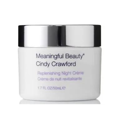 Meaningful Beauty Replenishing Night Creme Cream 1.7oz Cindy Crawford 90 Day • $12.27