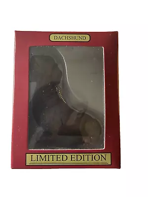 NEW In Box Dachshund Collector's Series Limited Edition Ornament • $4.99