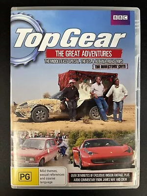 TOP GEAR THE GREAT ADVENTURES THE DIRECTORS’ CUT – DVD 2-DISC- R-4-Free Post • $10.95
