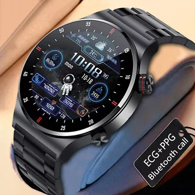 Bluetooth Talking Smart Watch Waterproof HD Screen For Android IOS System • $33.36