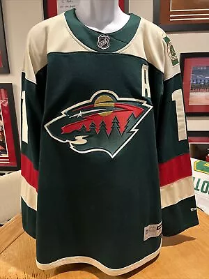 Zach Parise Autographed Minnesota Wild 2016 Stadium Series Jersey (Size-XL) • $199.99