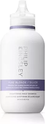 Philip Kingsley Pure Blonde / Silver Brightening Daily Purple Shampoo 250ml • £13.99