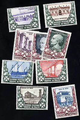 Malta Stamps MNH VF Lot Of 8 Military Set • $16.25