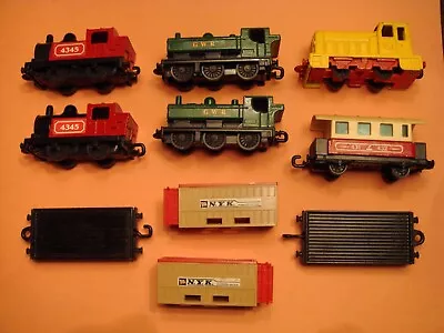 Lensey Matchbox Railroad Locomotives And Rail Cars Nice • $30