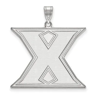 Xavier University Musketeers School Letter Logo Pendant In Sterling Silver • $86.99