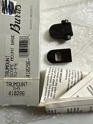 Burris Scope Mount Base 410296 TU-FN For Mauser FN  • $49.95