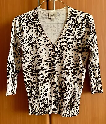 Eci New York Women's Cardigan Animal Print Size S • $5.45