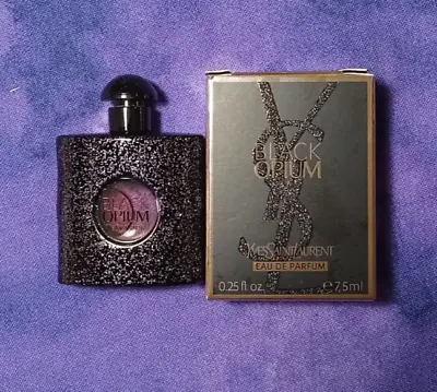 $5 • Buy Yves Saint Laurent YSL Black Opium .25 Oz Womens Eau De Parfum Dab-on Bottle