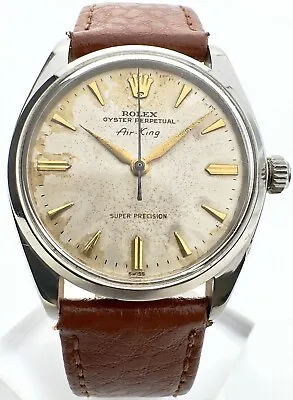 Rolex Air King Oyster Perpetual Gents Vintage Watch 1959 34mm Recent Service • £2150