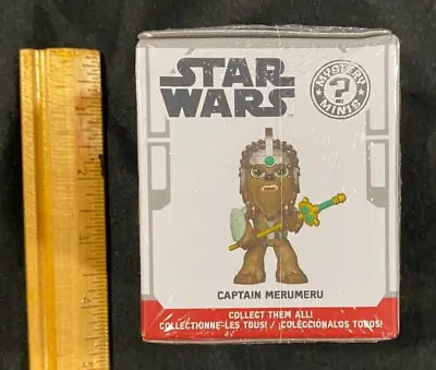 2019 Funko Mystery Minis Star Wars Captain Merumeru Bobblehead New Sealed 10323B • $12.99