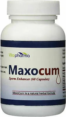 MaxoCum Pills Natural Male Enhancement The #1 Semen Enhancer EXP 09/2025 • $24.95