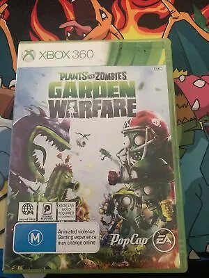 Plants Vs Zombies Garden Warfare Microsoft Xbox 360 PAL • $10