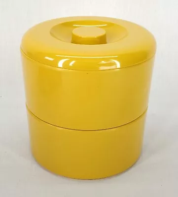 Vintage Goldfish Brand Melamine Ware Stacking Canister Organizer Bento Box • $24.95